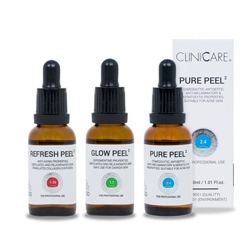Cliniccare chemical peel range